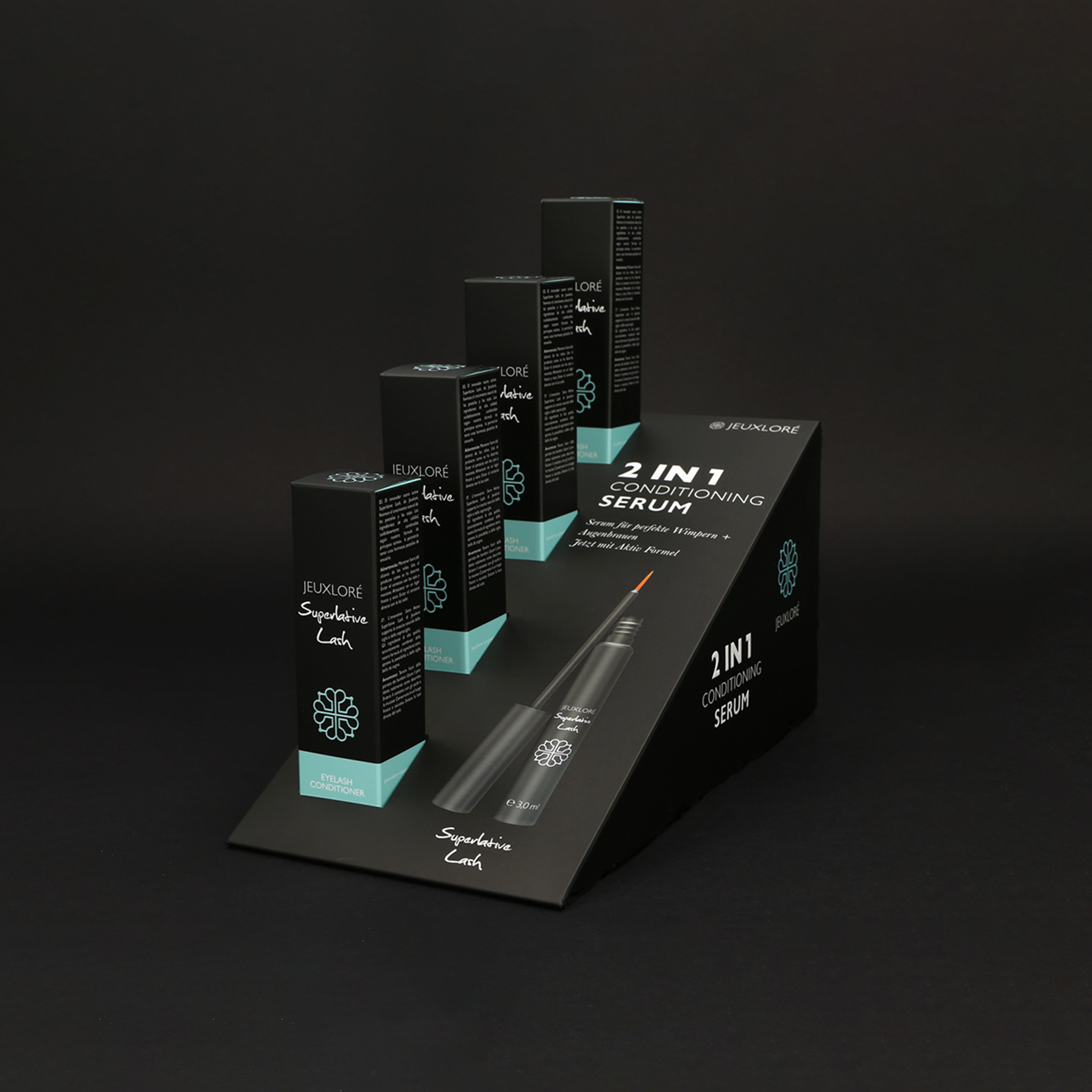 Thekenaufsteller / Display Kosmetik Wimpernserum Thekenaufsteller / Display Kosmetik Wimpernserum